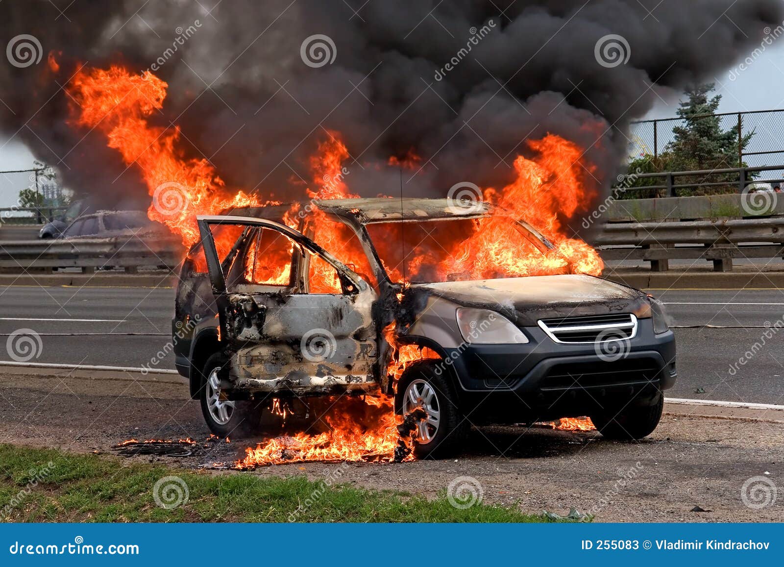 Dream Meaning of Car On Fire