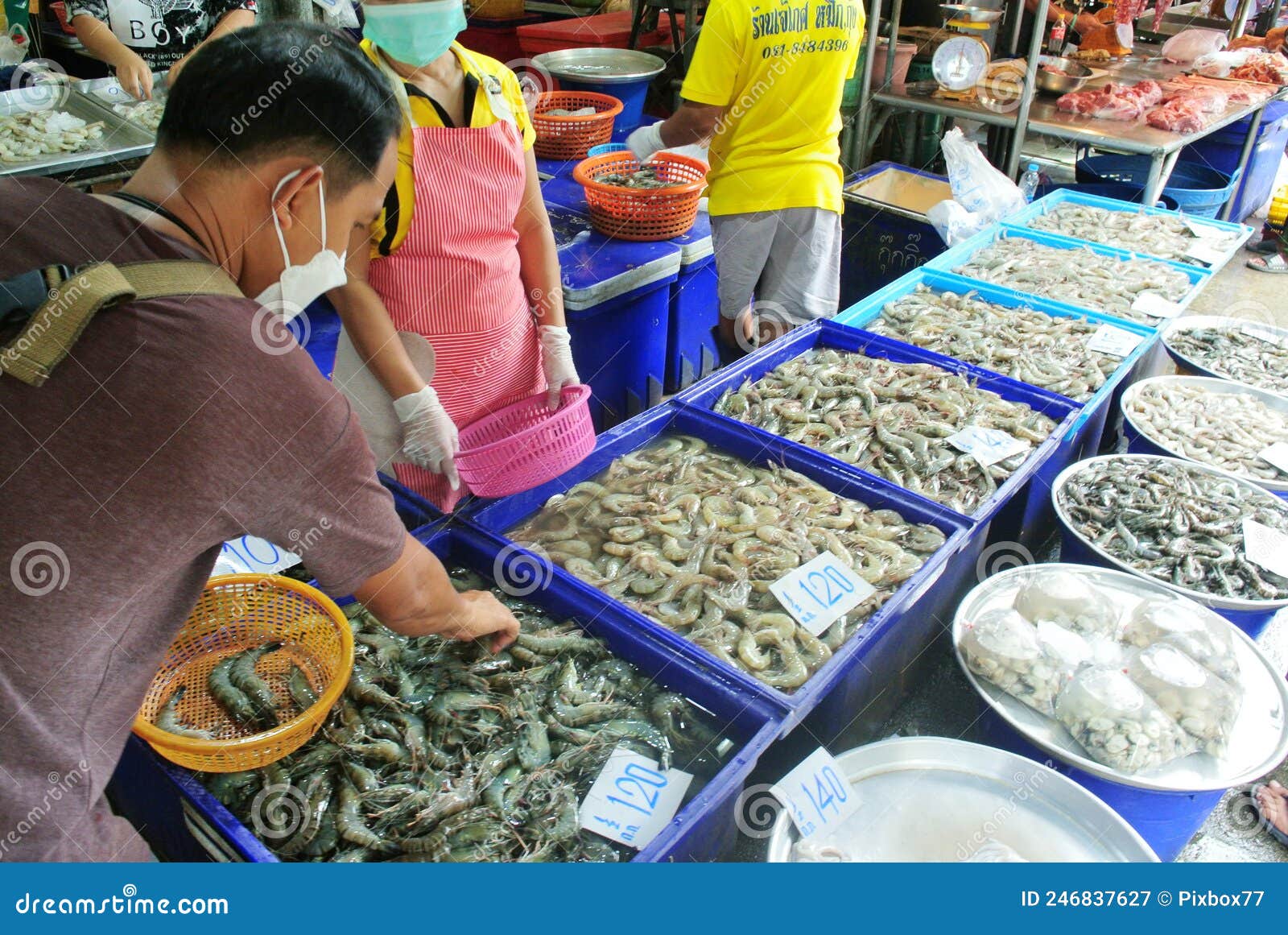 Dream Meaning of Buying Shrimp