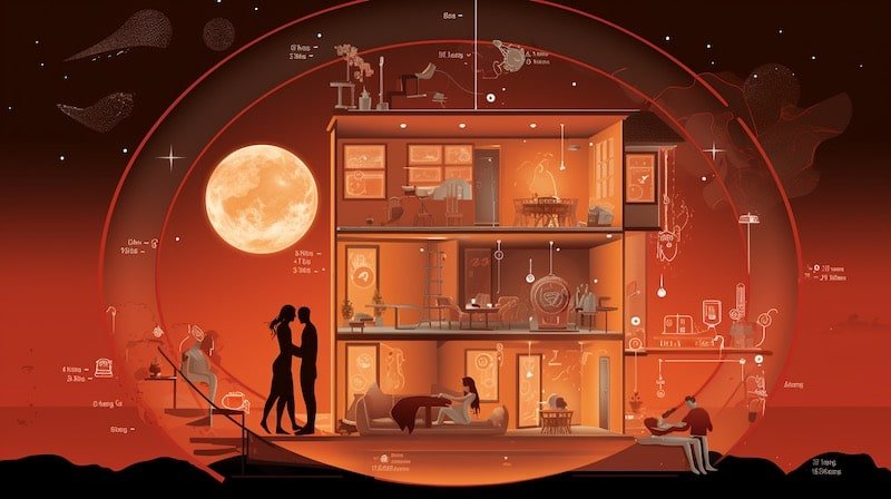 Mars in 2nd House Synastry: Love Security & Physical Chemistry