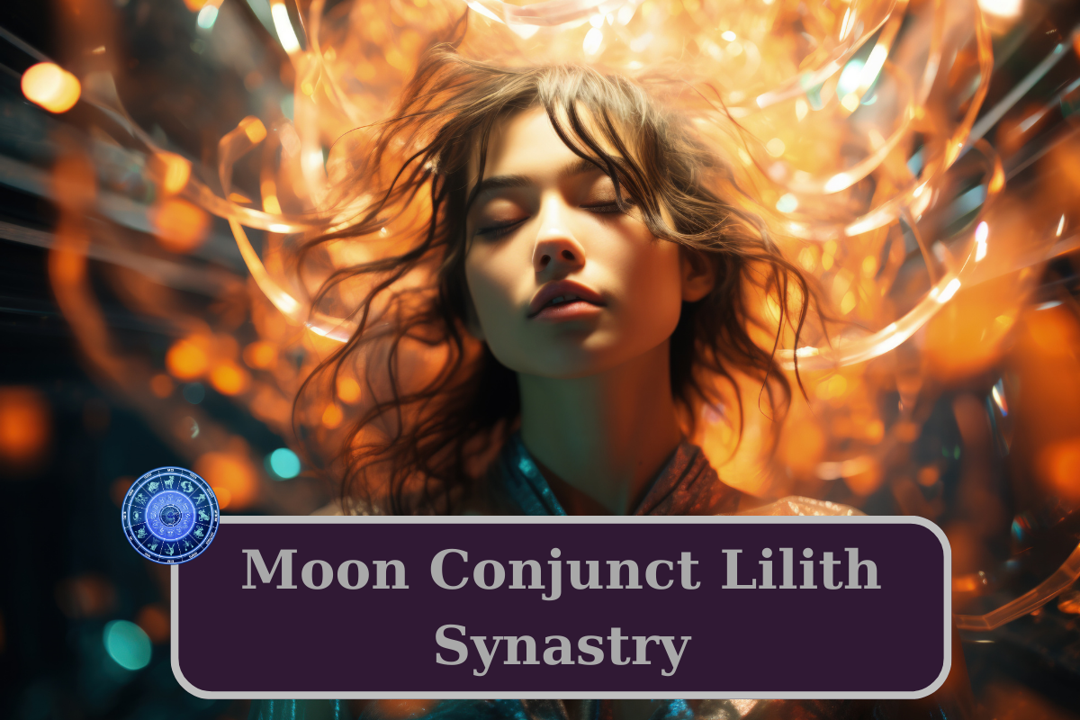 Lilith Conjunct Moon Synastry: Deep Emotional Shadows & Raw Attraction
