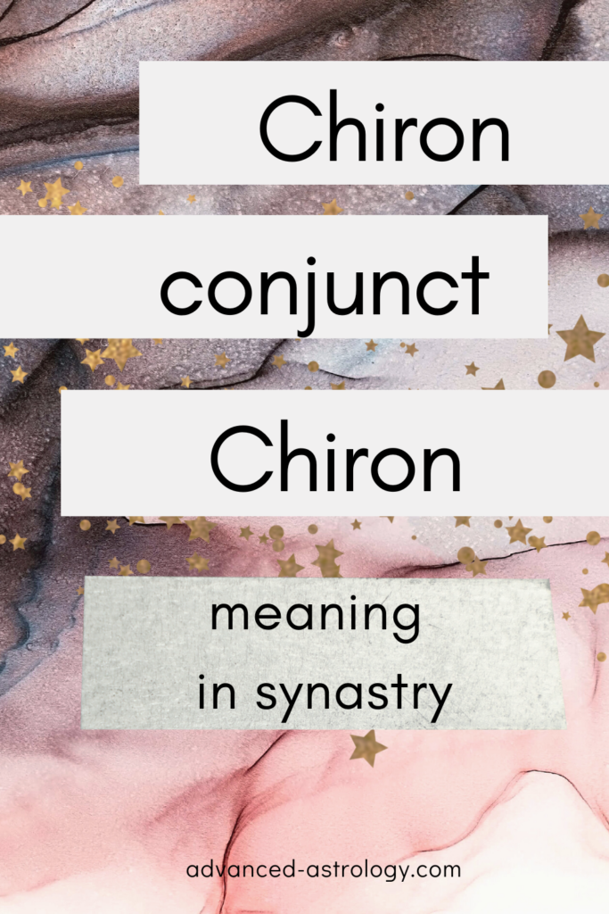 Chiron Conjunct Sun Synastry: Deep Healing or Painful Lessons in Love