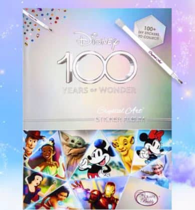 Disney 100 Diamond Art Sticker Book: A Sparkling Tribute to Magic