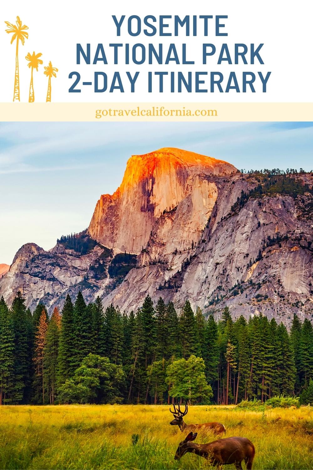 Yosemite 1-Day Itinerary Map: A Step-by-Step Travel Plan