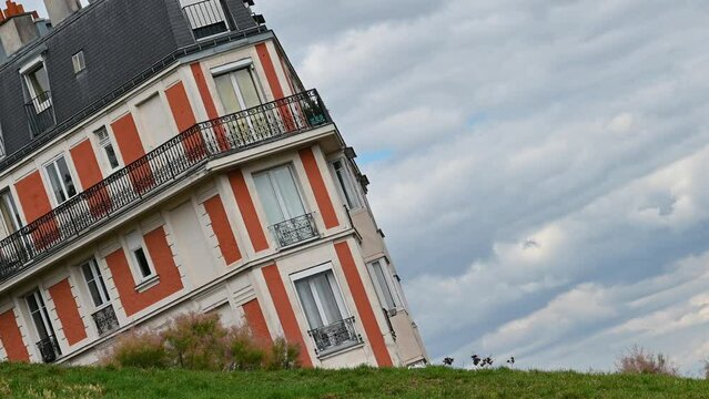 Dream Meaning of Building Slowly Sinking