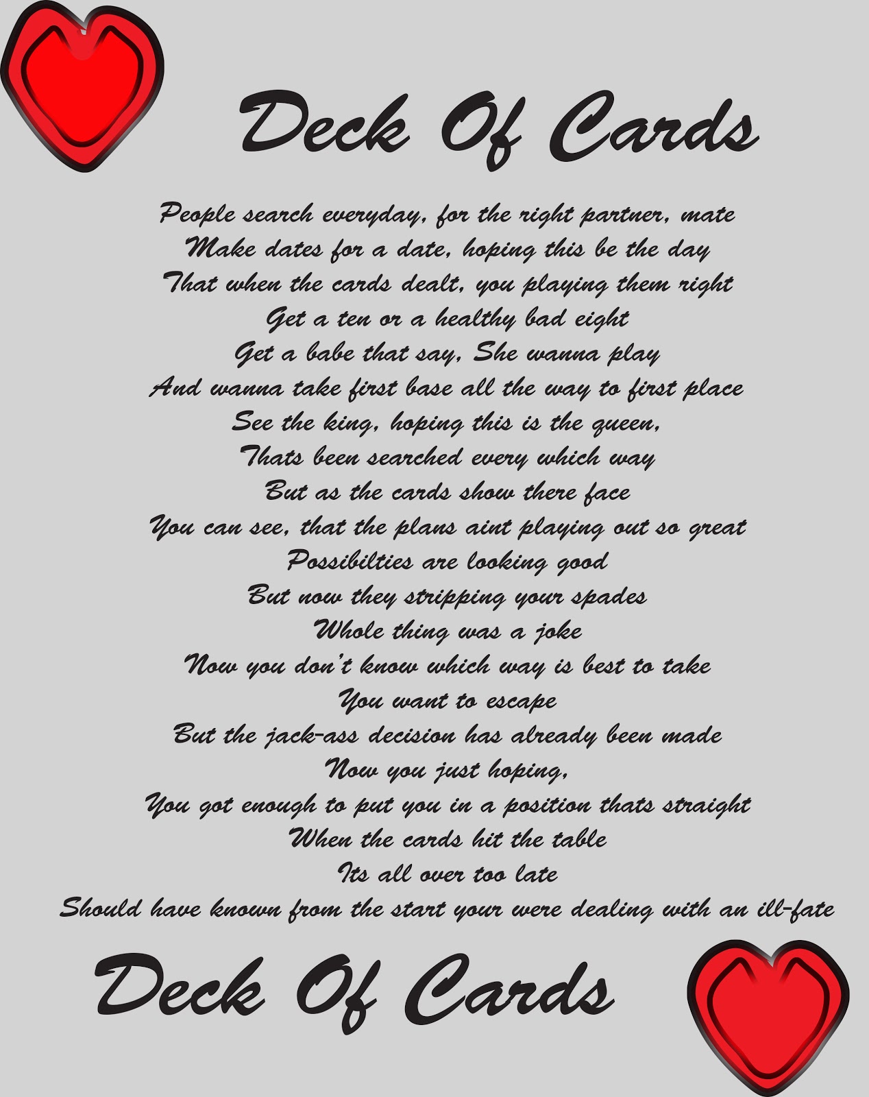 Dream Meaning of A Deck Of Cards