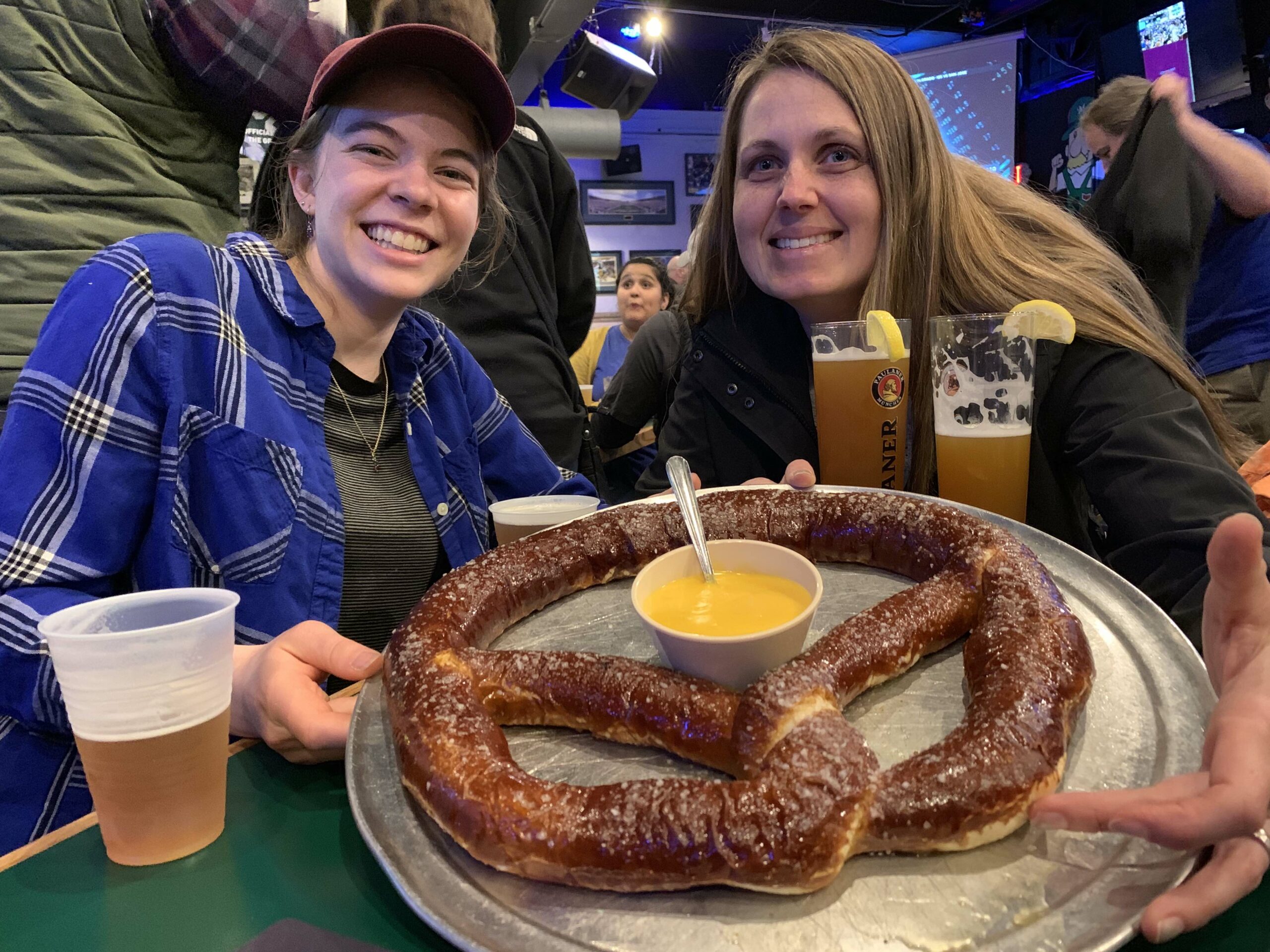 Dream Meaning of A Giant Pretzel And Nacho Cheese