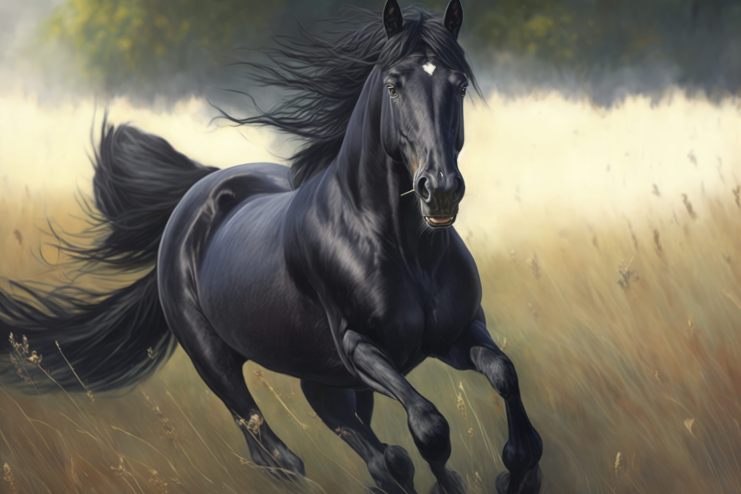 Dream Meaning of Black Horse