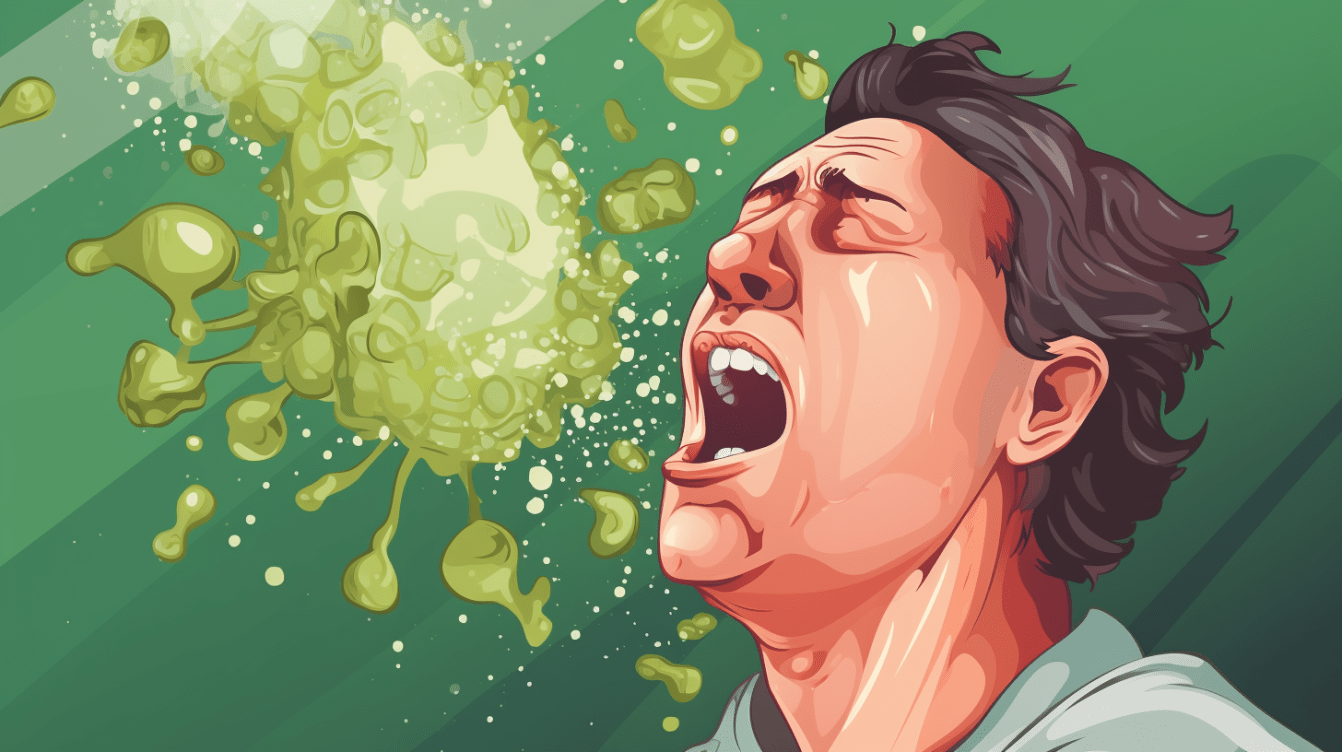 Dream Meaning of Coughing Up Mucus