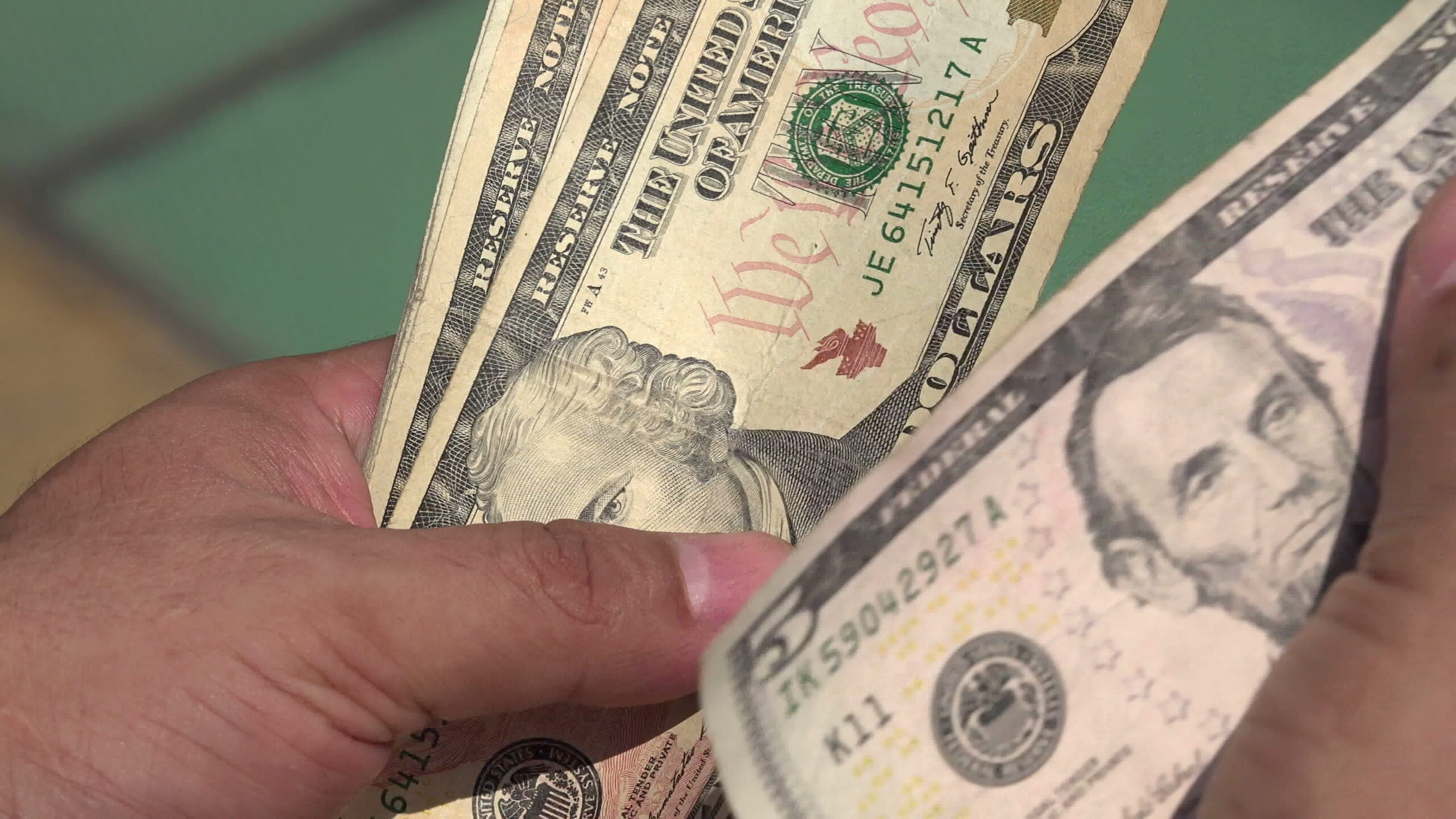 Dream Meaning of Counting Paper Money