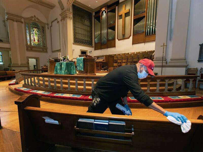 Dream Meaning of Cleaning The Church