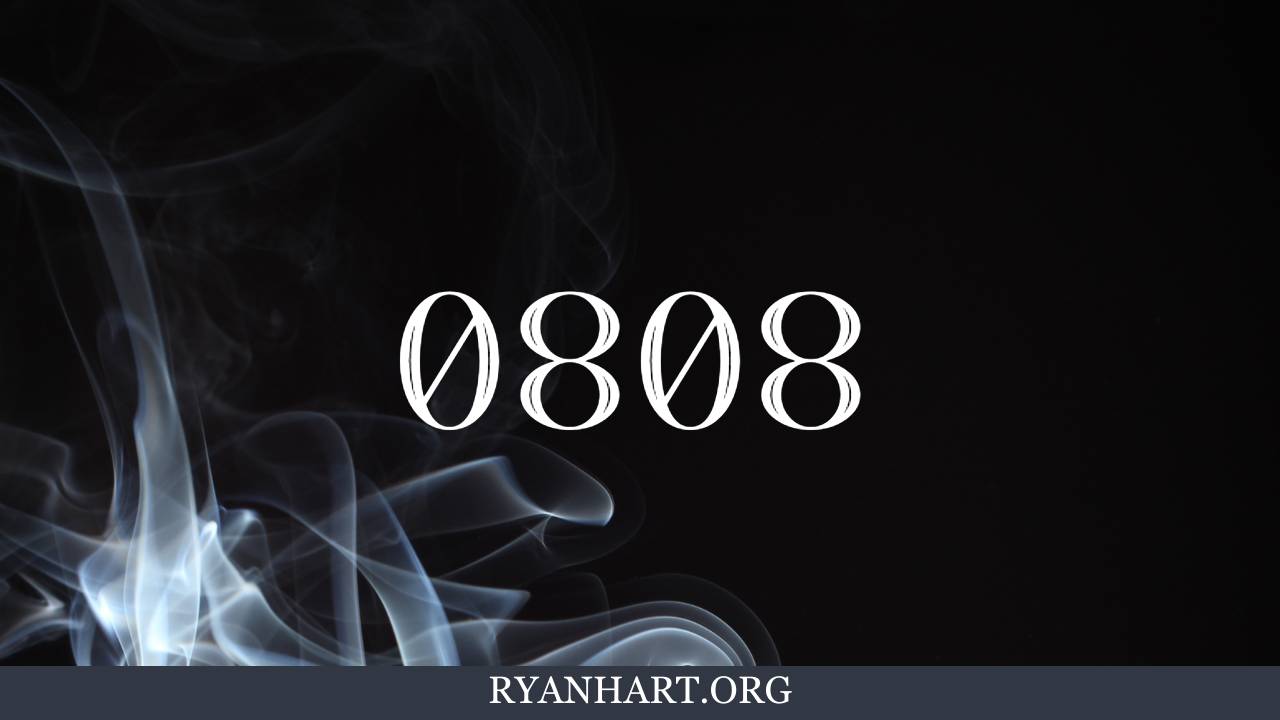 What Does Angel Number 0808 Mean?